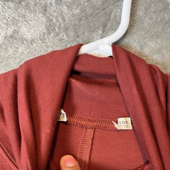 Peruvian Connection Women’s Classic T-Neck Dress Size‎ XS Burnt Orange - Picture 4 of 8